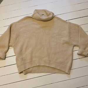 Oversized Free People Knit Sweater